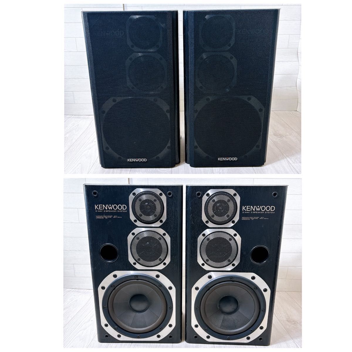 KENWOOD ROXY DG3 スピーカー ペア 3way シリアル同番 希少 KENWOOD ROXY DG3 スピーカー ペア 3way シリアル同番 希少