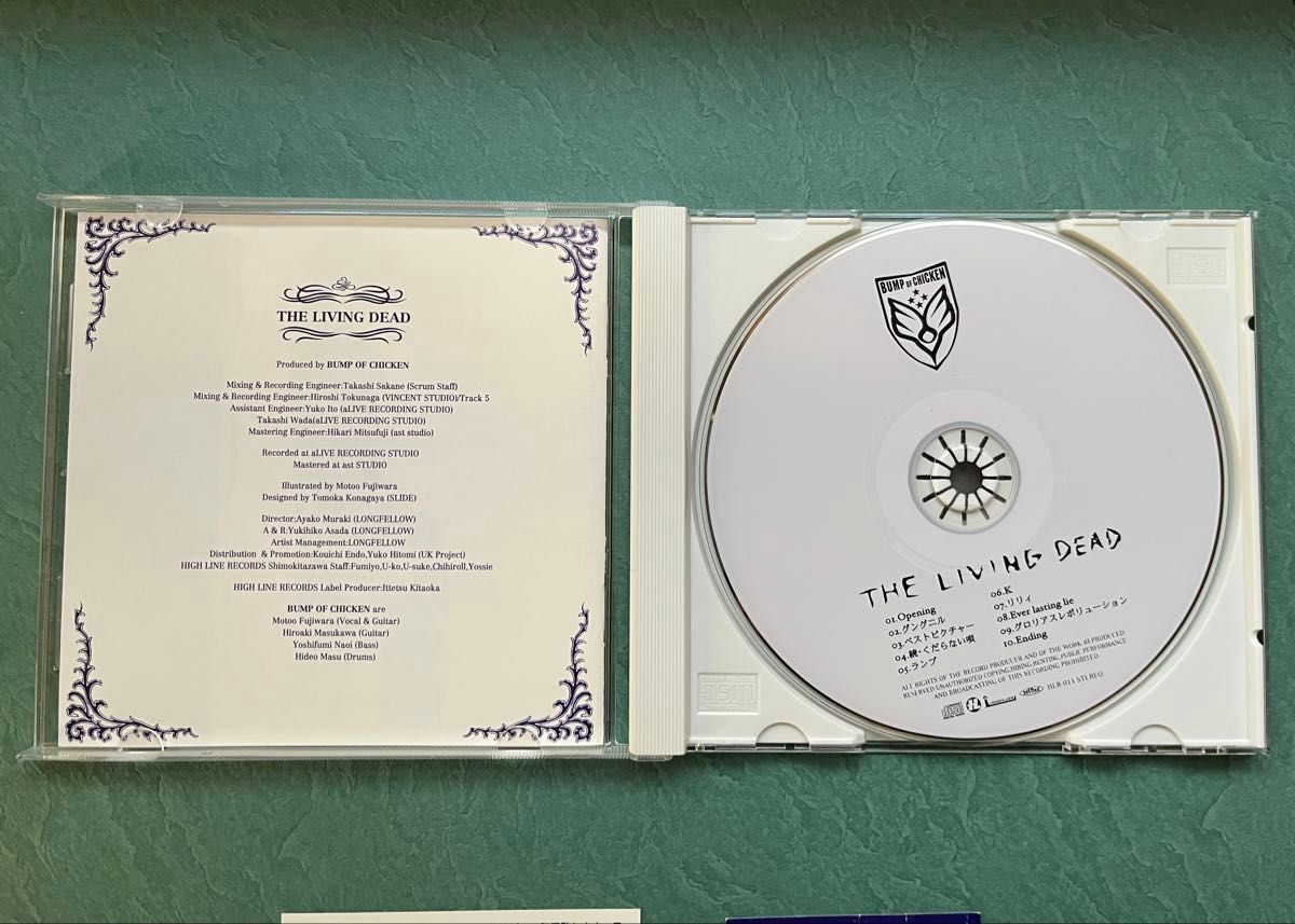 廃盤 】レア BUMP OF CHICKEN 『THE LIVING DEAD』 訂正カード 廃盤 】レア BUMP OF CHICKEN 『THE LIVING DEAD』 訂正カード