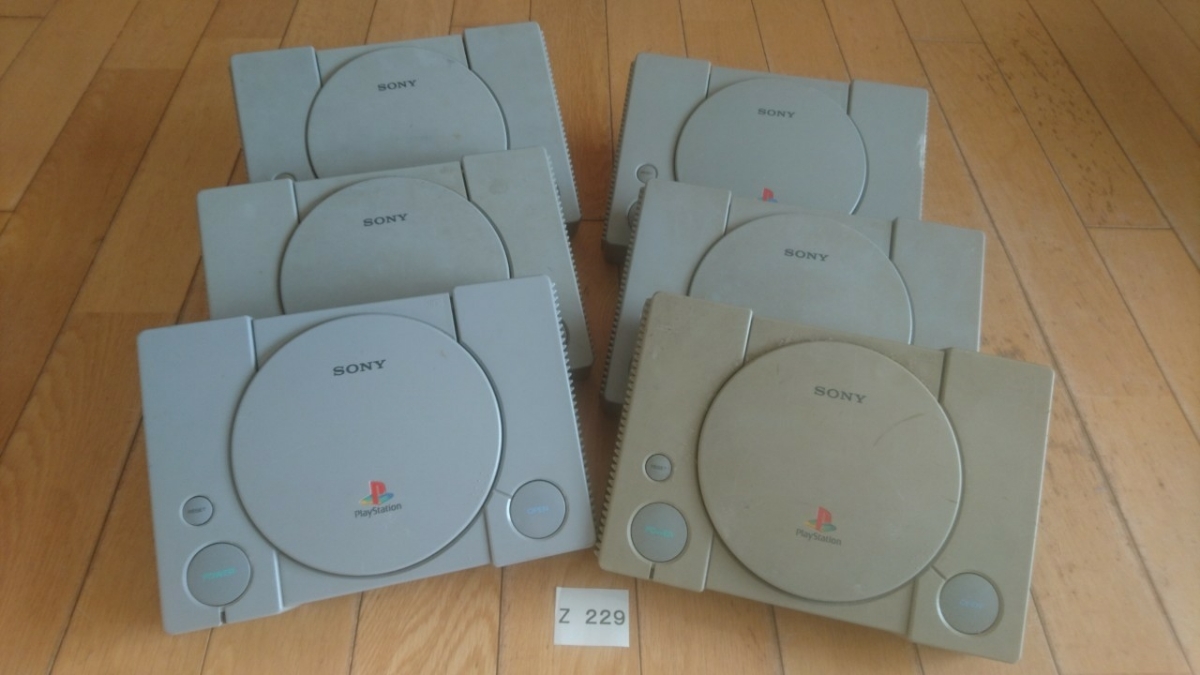 SONY ソニー PS PlayStation プレステ 本体 のみ 6台 セット SCPH-5000 7000 中古 純正 _画像1