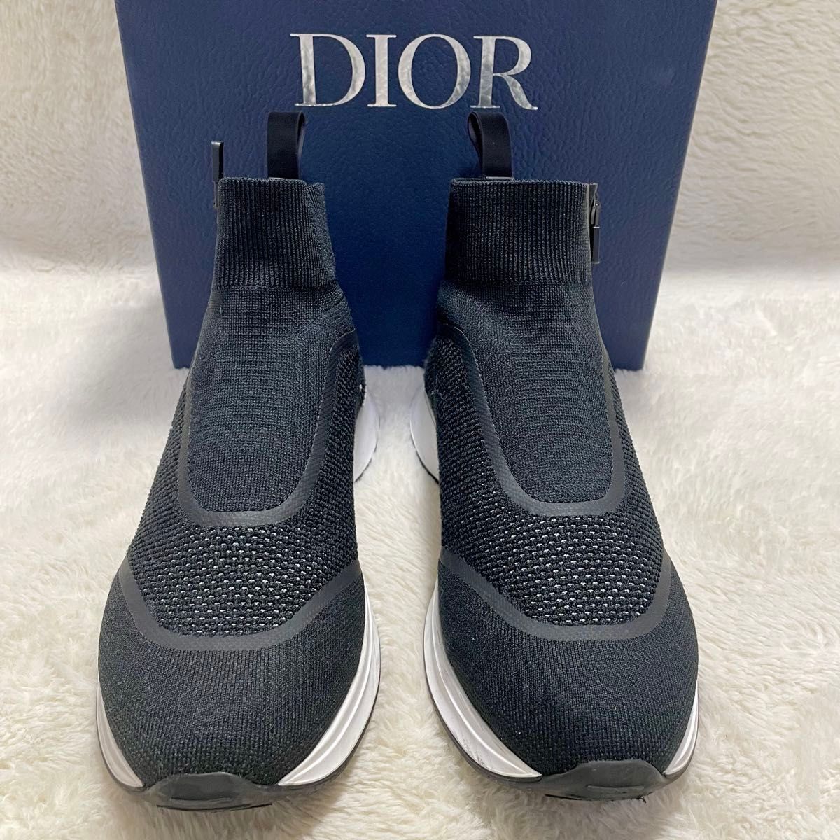 箱付き Dior ディオール B25 サイドジップ ニットソックス 箱付き Dior ディオール B25 サイドジップ ニットソックス