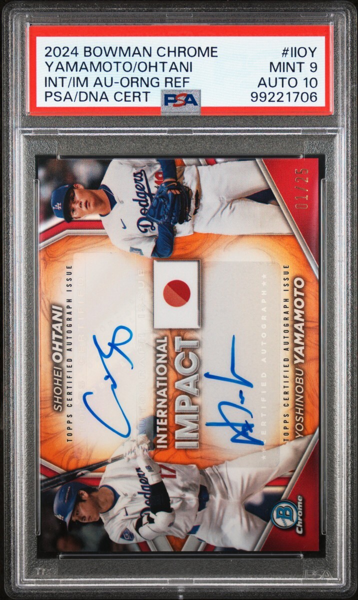 レア! 25枚限定!大谷翔平 山本由伸 2024 Topps Bowman Chrome レア! 25枚限定!大谷翔平 山本由伸 2024 Topps Bowman Chrome