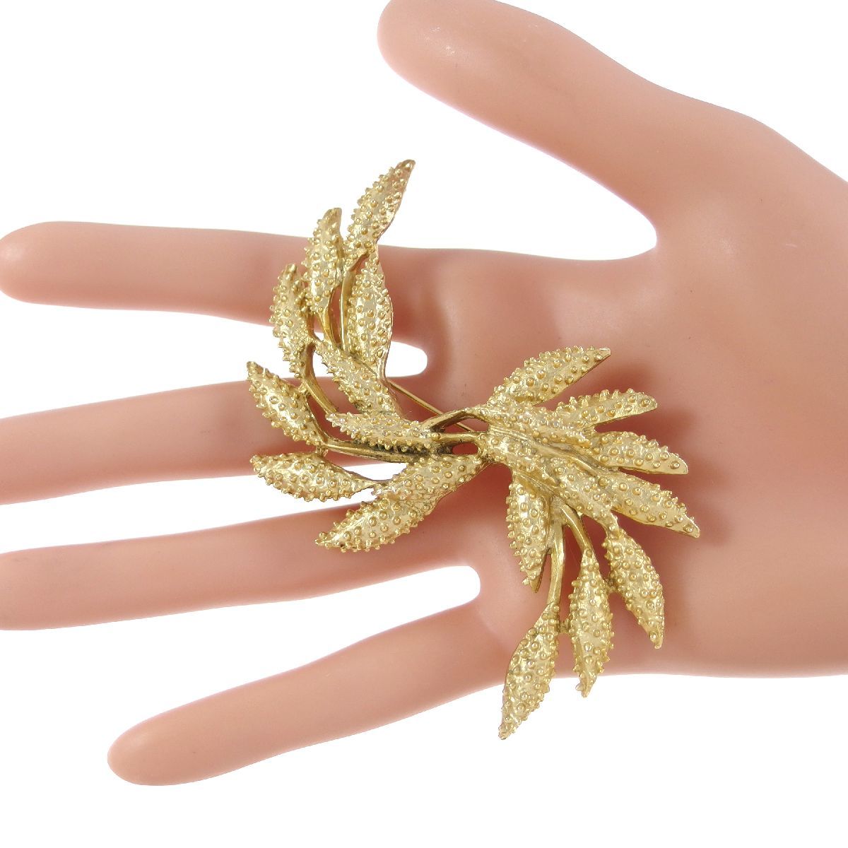 A4689*[SARAH COVENTRY] * WINDFLOWER * шарик шарик. botanikaru узор * Vintage брошь *