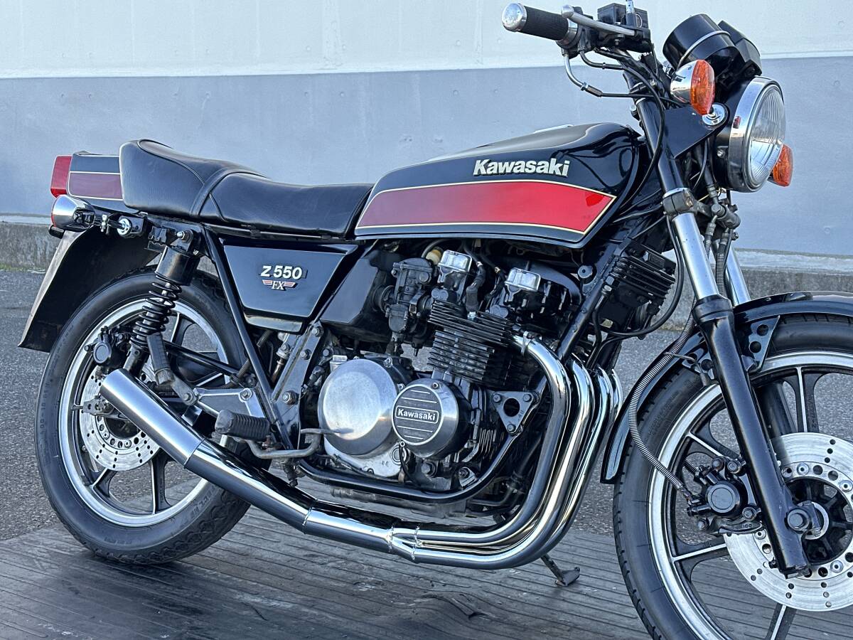 超極上Z550GP FX仕様!! E4カラー!! 状態最高!! KAWASAKI 超極上Z550GP FX仕様!! E4カラー!! 状態最高!! KAWASAKI