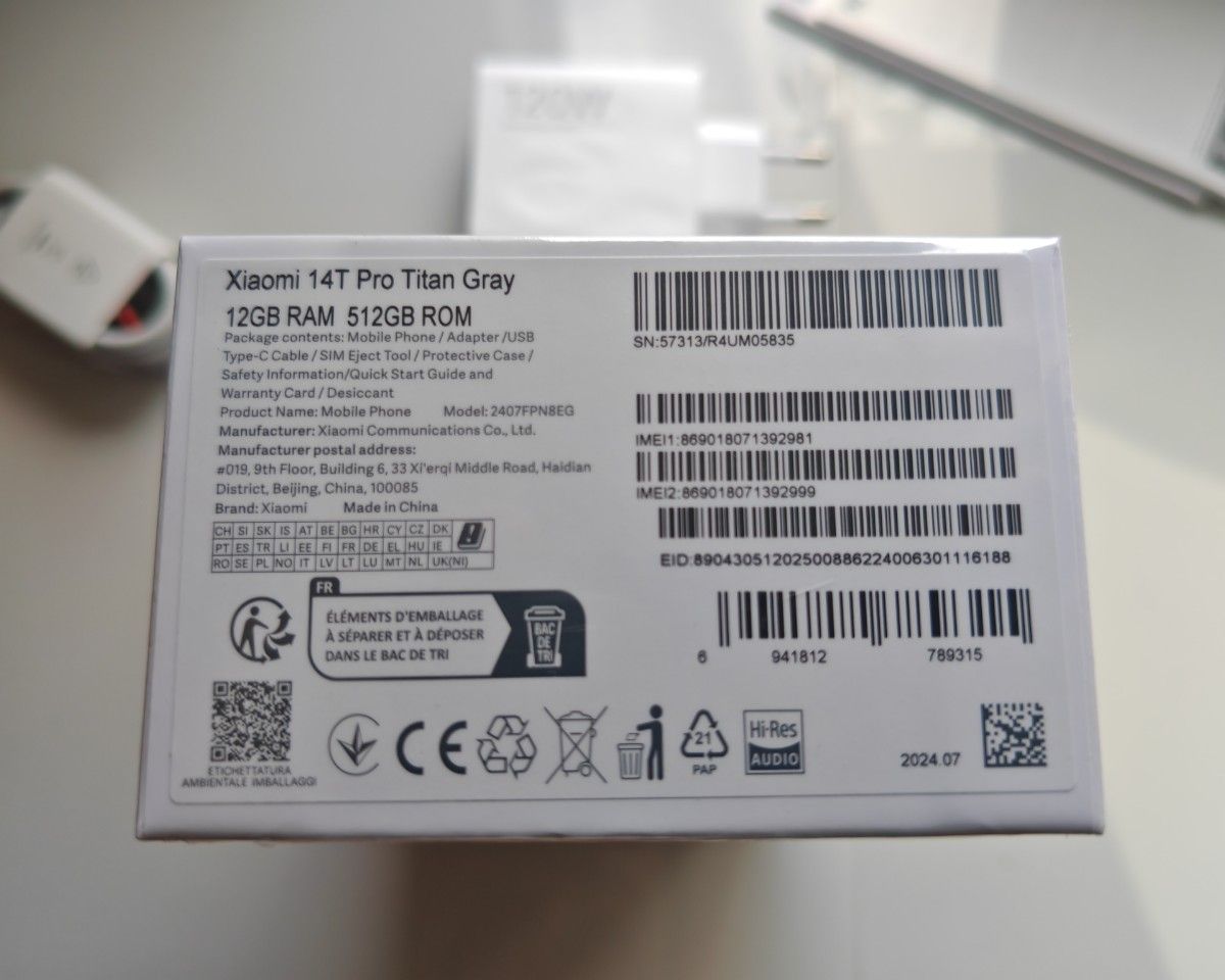 Xiaomi 14T Pro 12/512GB グローバル版|Yahoo!フリマ(旧PayPay Xiaomi 14T Pro 12/512GB グローバル版|Yahoo!フリマ(旧PayPay