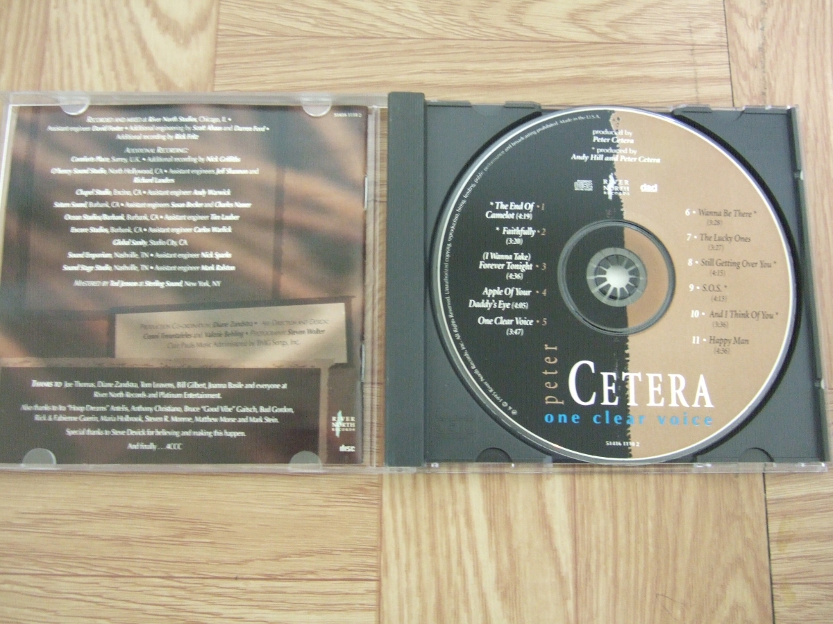 【CD】ピーター・セテラ PETER CETERA / one clear vouce [Made in the U.S.A.]_画像3