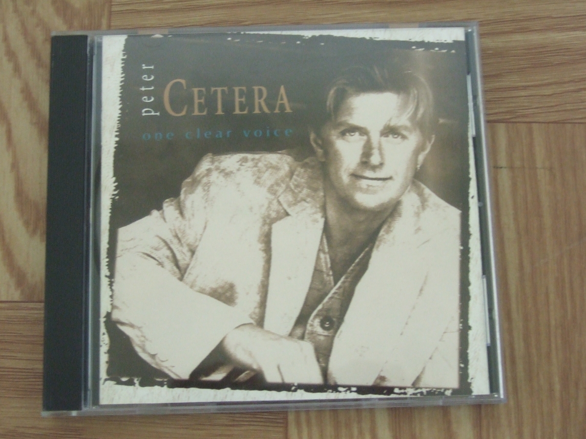 【CD】ピーター・セテラ PETER CETERA / one clear vouce [Made in the U.S.A.]_画像1