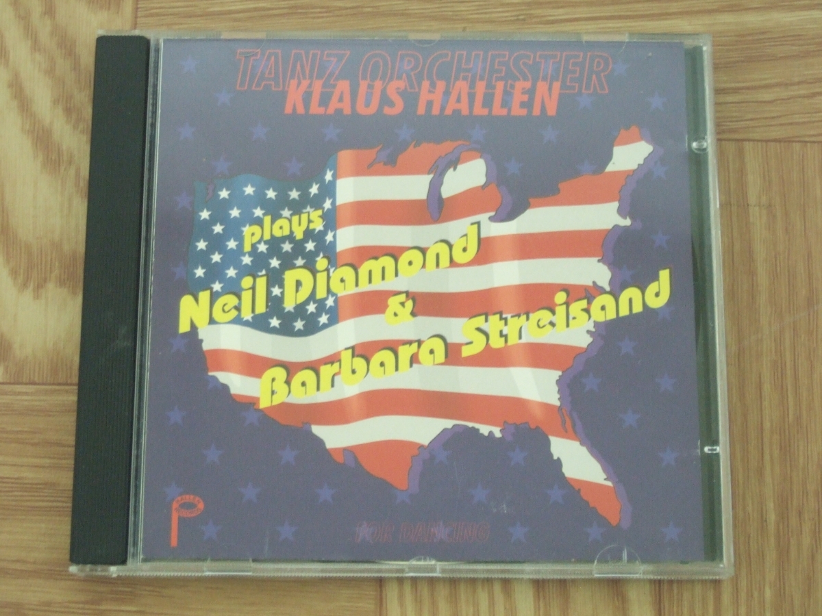 ★処分★【CD】クラウス・ハーレン KLAUS HALLEN TANZ ORCHESTER / plays Neil Diamond & Barbara Streisand