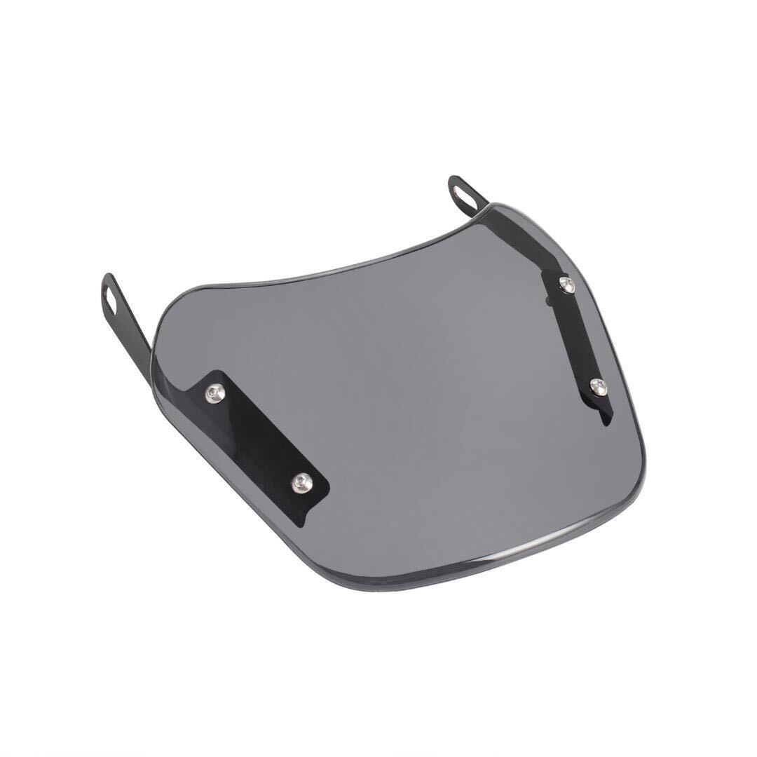  bike windshield window shield screen cowl all-purpose type parts gray 