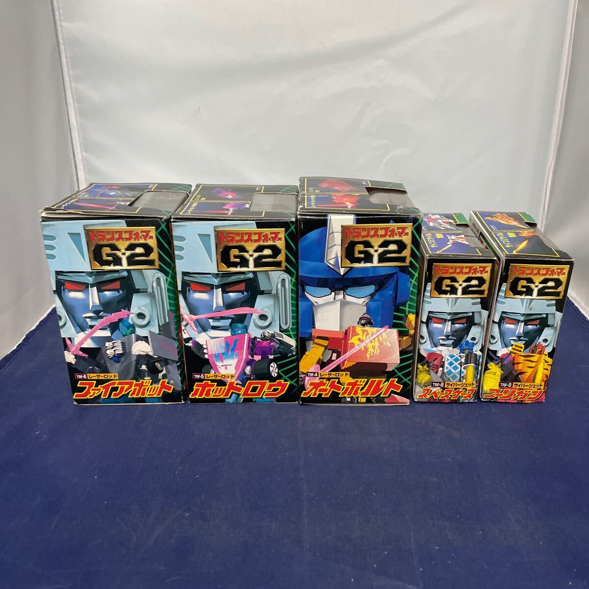 659/ 当時物 タカラ トランスフォーマー G-2 5点まとめ 659/ 当時物 タカラ トランスフォーマー G-2 5点まとめ