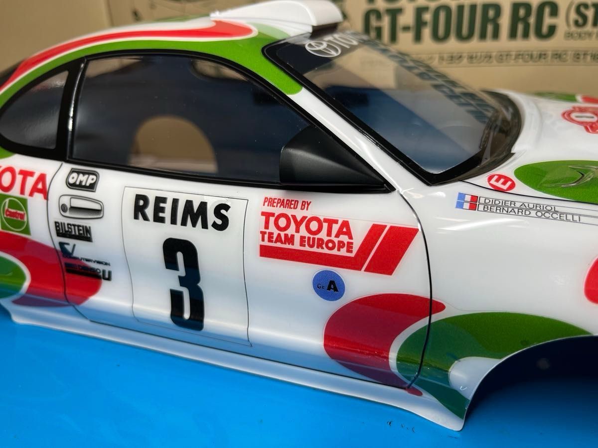 裏貼 タミヤ 1/10 RCスペアパーツ トヨタ セリカ GT-FOUR RC 裏貼 タミヤ 1/10 RCスペアパーツ トヨタ セリカ GT-FOUR RC