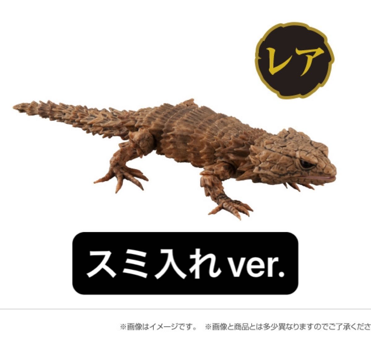 レア】 アルマジロトカゲ(スミ入れver ) いきもの大図鑑 レア】 アルマジロトカゲ(スミ入れver ) いきもの大図鑑