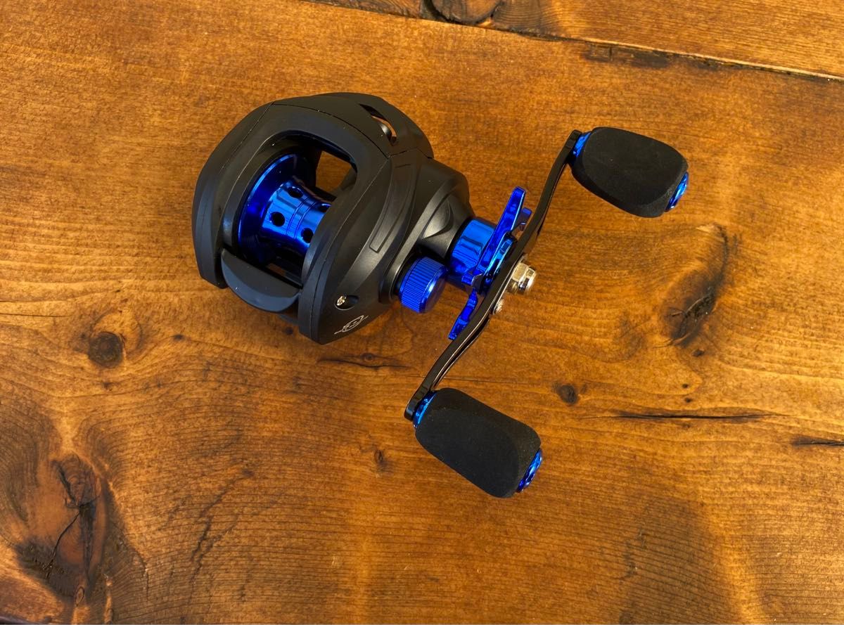 釣り竿セット ベイトロッド ベイトリール 7ft 青 テレスコロッド 釣り竿セット ベイトロッド ベイトリール 7ft 青 テレスコロッド