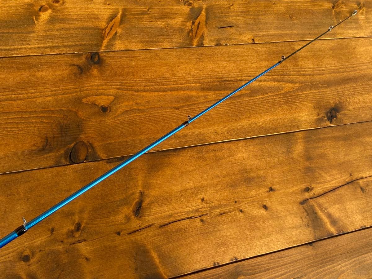 釣り竿セット ベイトロッド ベイトリール 7ft 青 テレスコロッド 釣り竿セット ベイトロッド ベイトリール 7ft 青 テレスコロッド