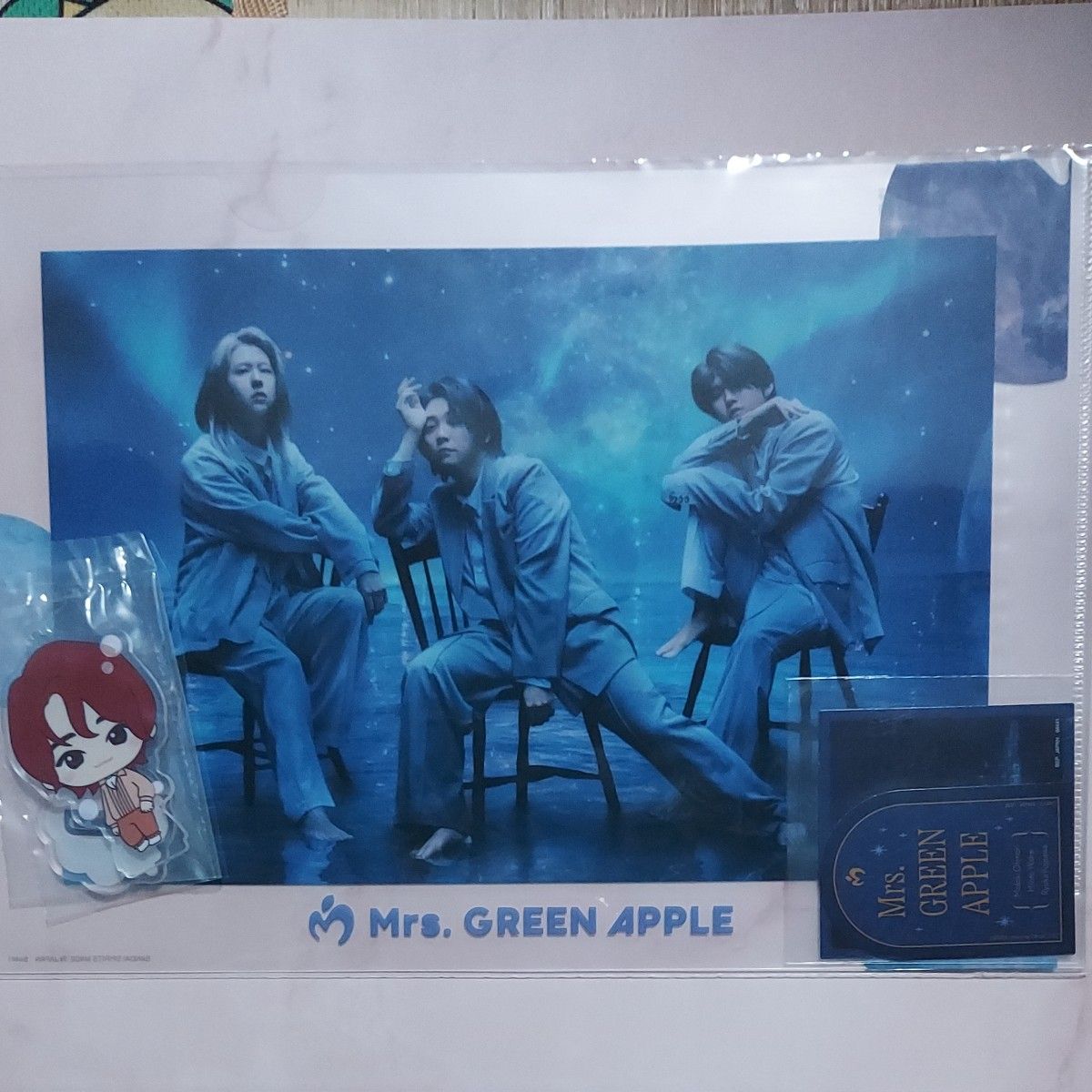 一番くじ ミセスグリーンアップル Mrs GREEN APPLE D賞アクリル 一番くじ ミセスグリーンアップル Mrs GREEN APPLE D賞アクリル