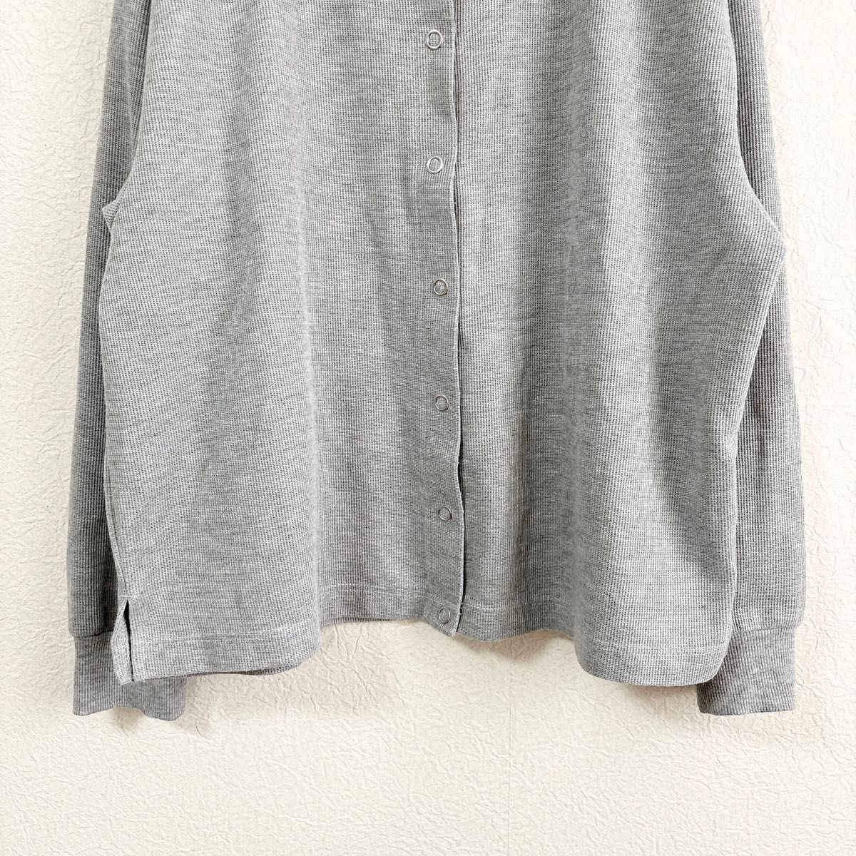 Freude しまむら カーディガン 長袖 L トップス 無地 シンプル Freude しまむら カーディガン 長袖 L トップス 無地 シンプル