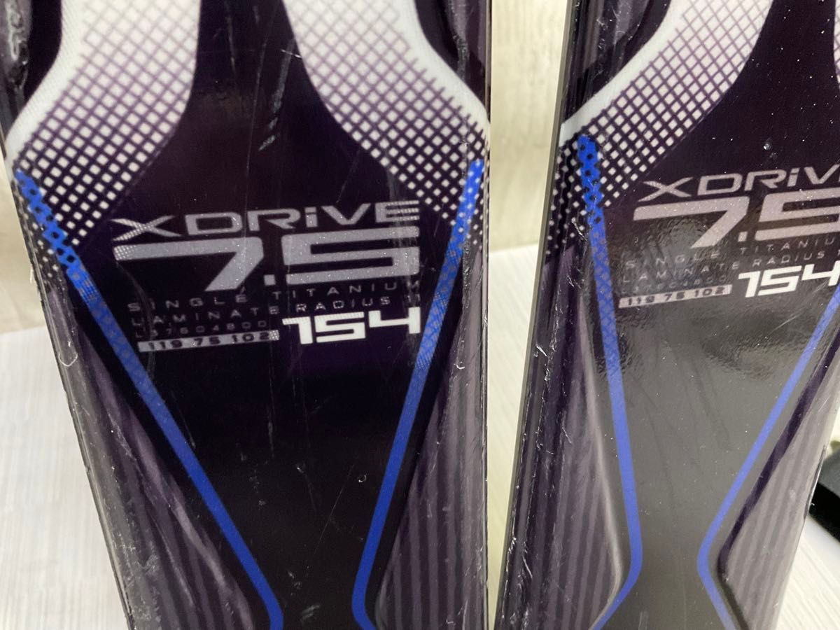 程度良好 SALOMON/X-DRIVE/7 5/154cm/サロモン/エックスドライブ 程度良好 SALOMON/X-DRIVE/7 5/154cm/サロモン/エックスドライブ