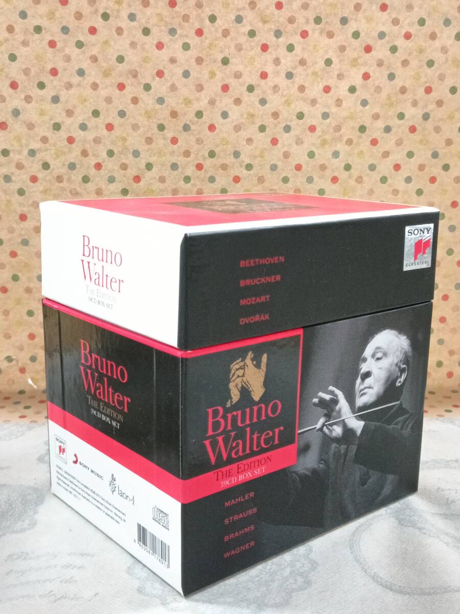 b874◆CD-BOX◆ブルーノワルター エディション 39枚組◆Bruno Walter　THE EDHITON◆ブックレット有◆ソニーミュージック◆