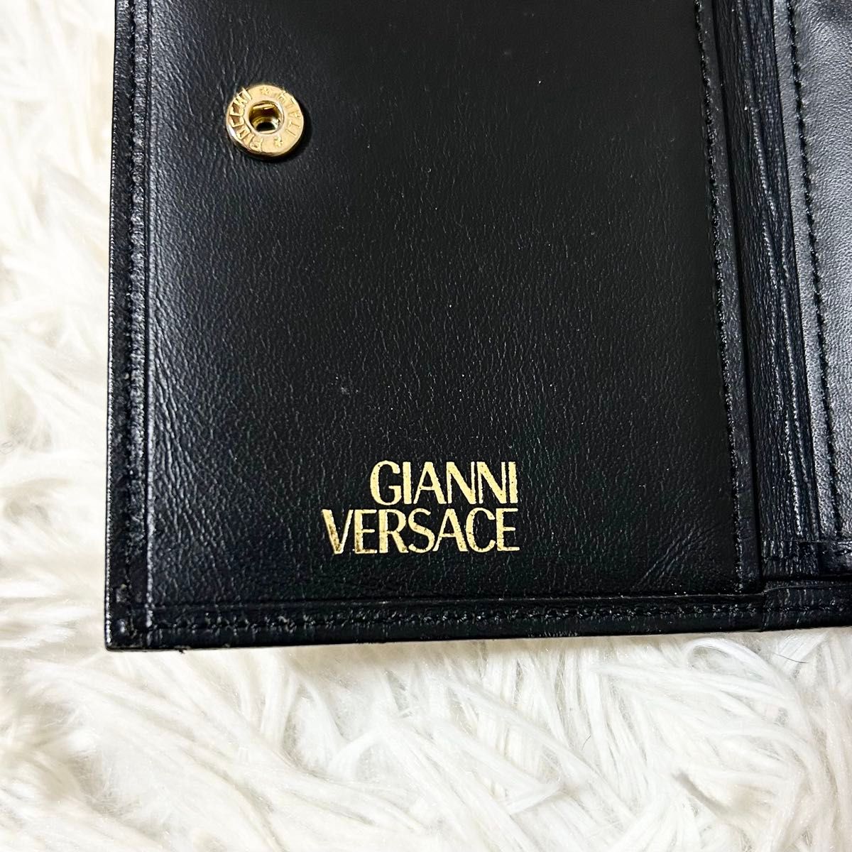 GIANNI VERSACE ジャンニ ヴェルサーチ ベルサーチ 2つ折り財布 GIANNI VERSACE ジャンニ ヴェルサーチ ベルサーチ 2つ折り財布
