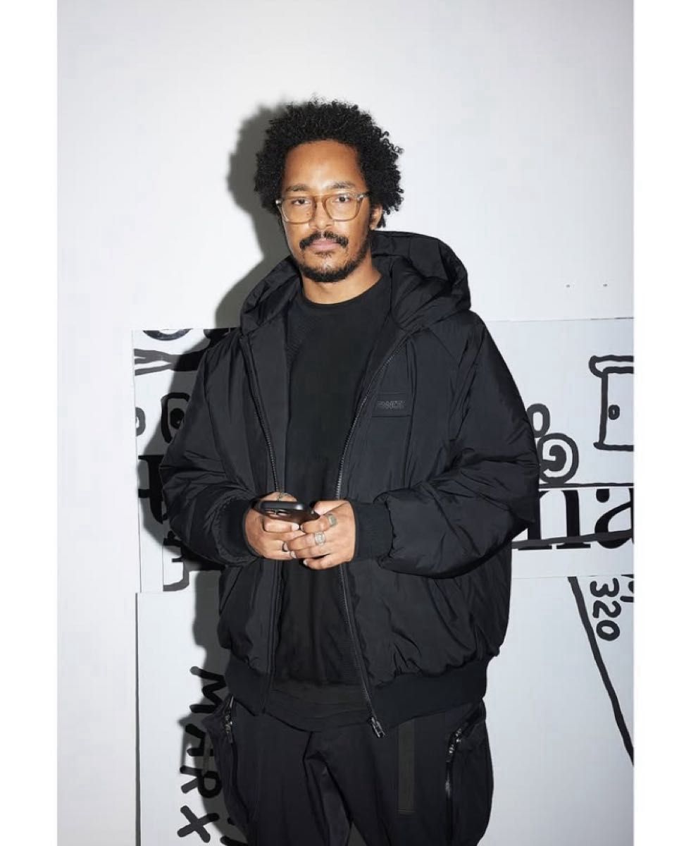 サイズS ennoy ELECTRIC PUFFER JACKET (BLACK) エンノイ