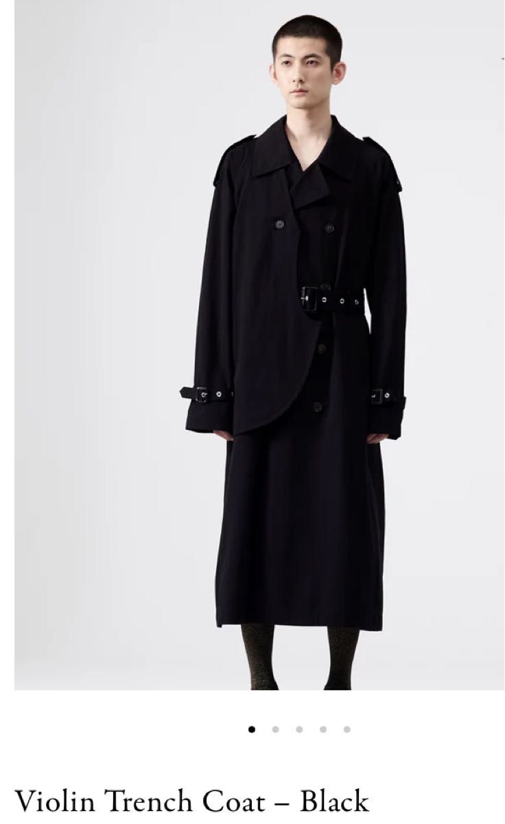 bed j w ford 24ss ベッドフォード violin trench coat トレンチ bed j w ford 24ss ベッドフォード violin trench coat トレンチ