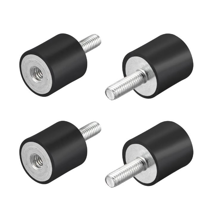 JR　脚　ダンパーゴム　スキッドダンパー　シルフィード90　E12　ヒロボー　スキッパー 　D10 x H10 M3－ｌ8ｍｍ　2機分