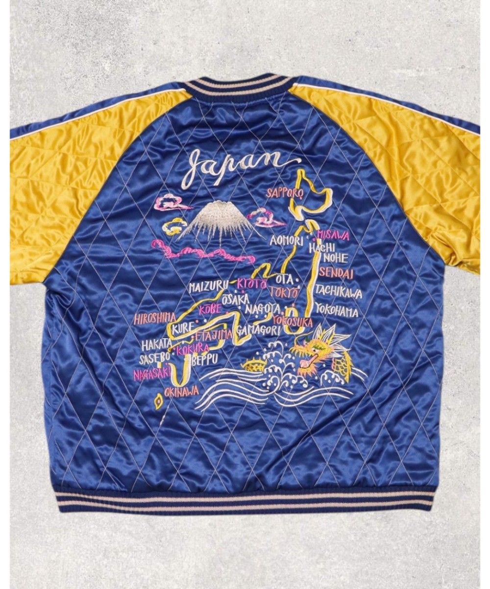 SAPEur SNVG REVERSIBLE SOUVENIR JACKET BURGUNDY/BLUE S SAPEur SNVG REVERSIBLE SOUVENIR JACKET BURGUNDY/BLUE S