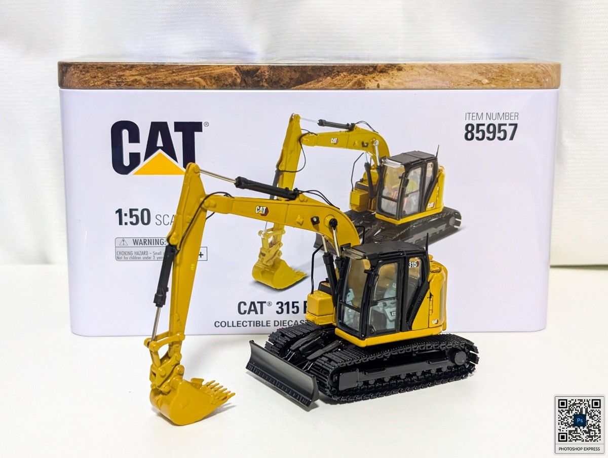 ダイキャストマスター CAT 315 後方超小旋回型 油圧ショベル 1 ダイキャストマスター CAT 315 後方超小旋回型 油圧ショベル 1