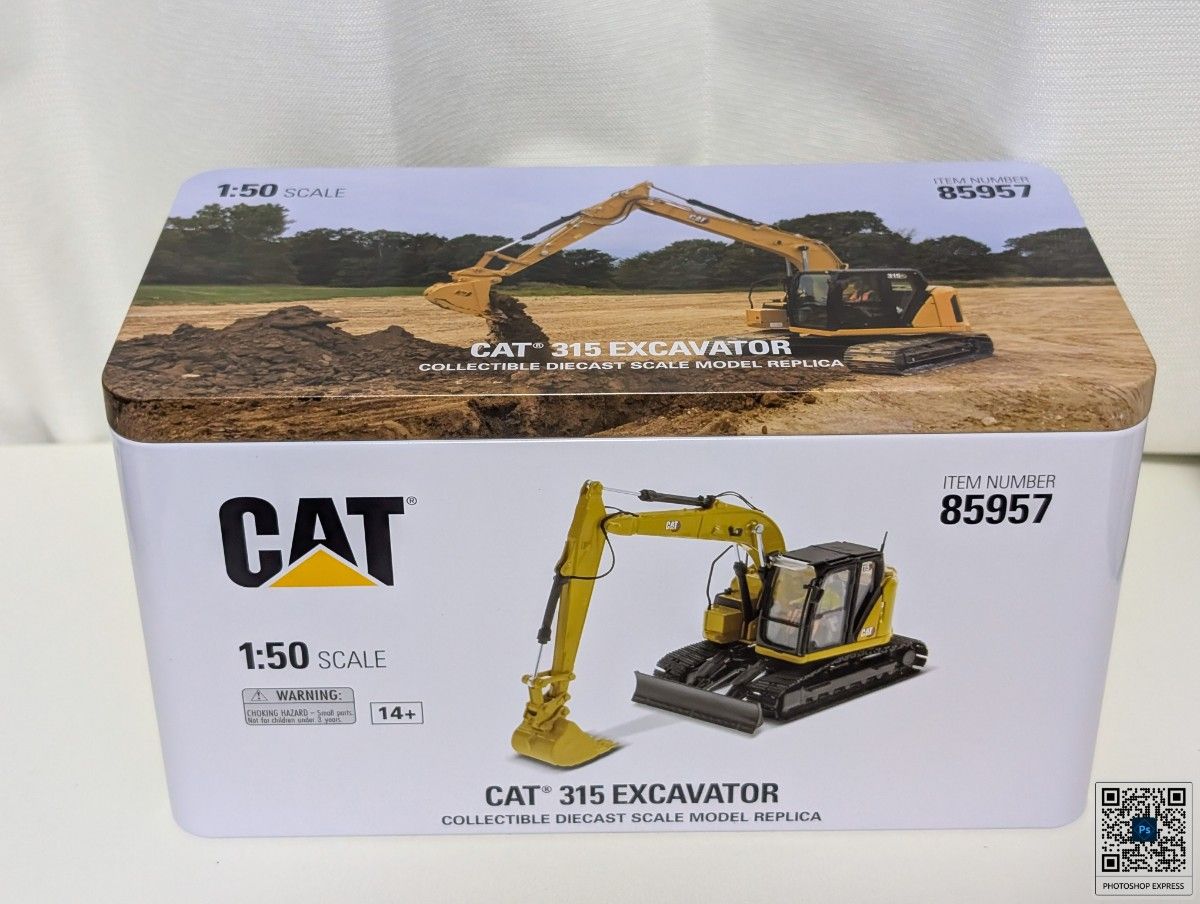 ダイキャストマスター CAT 315 後方超小旋回型 油圧ショベル 1 ダイキャストマスター CAT 315 後方超小旋回型 油圧ショベル 1