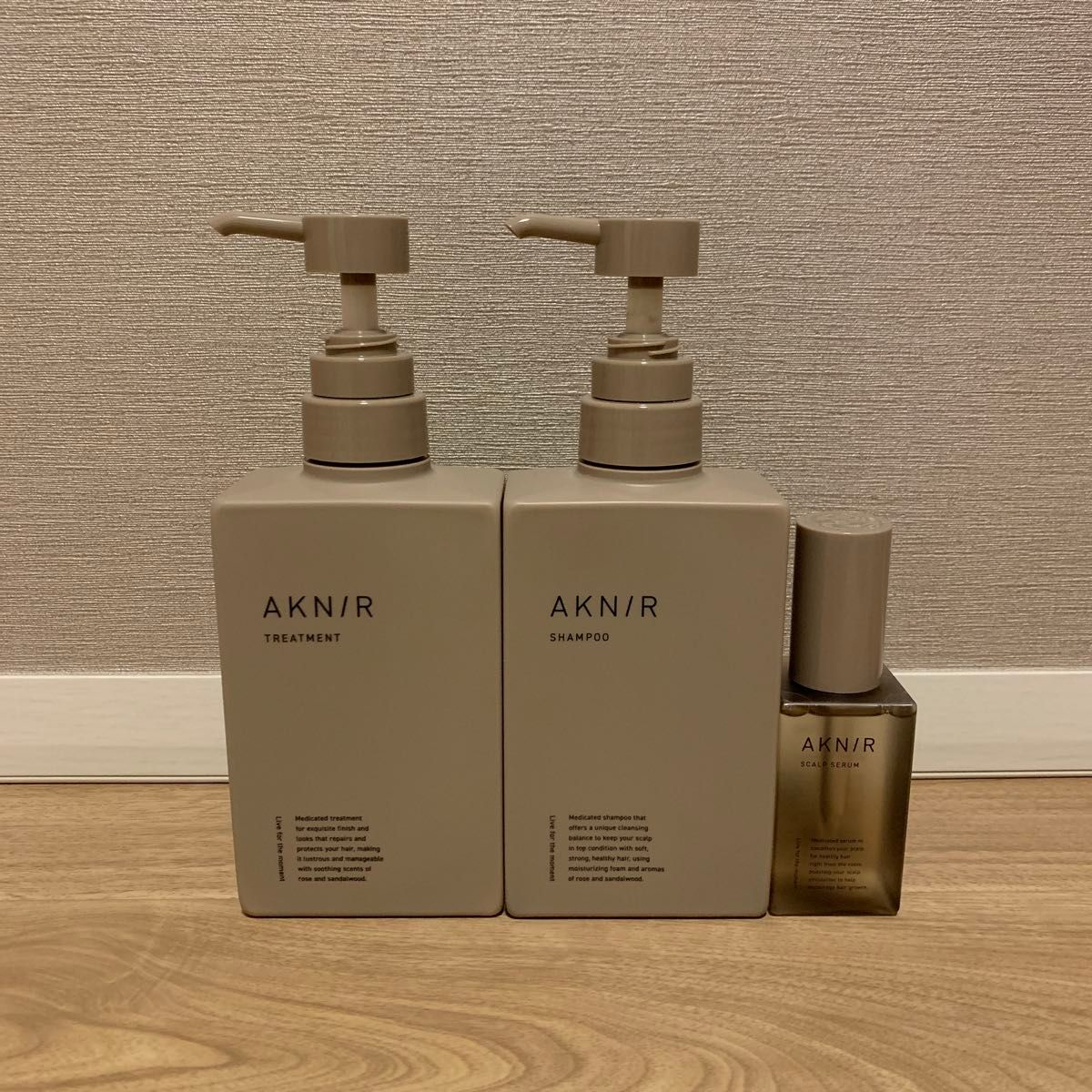 AKNIR アクニー ローズ シャンプー トリートメント スカルプ AKNIR アクニー ローズ シャンプー トリートメント スカルプ