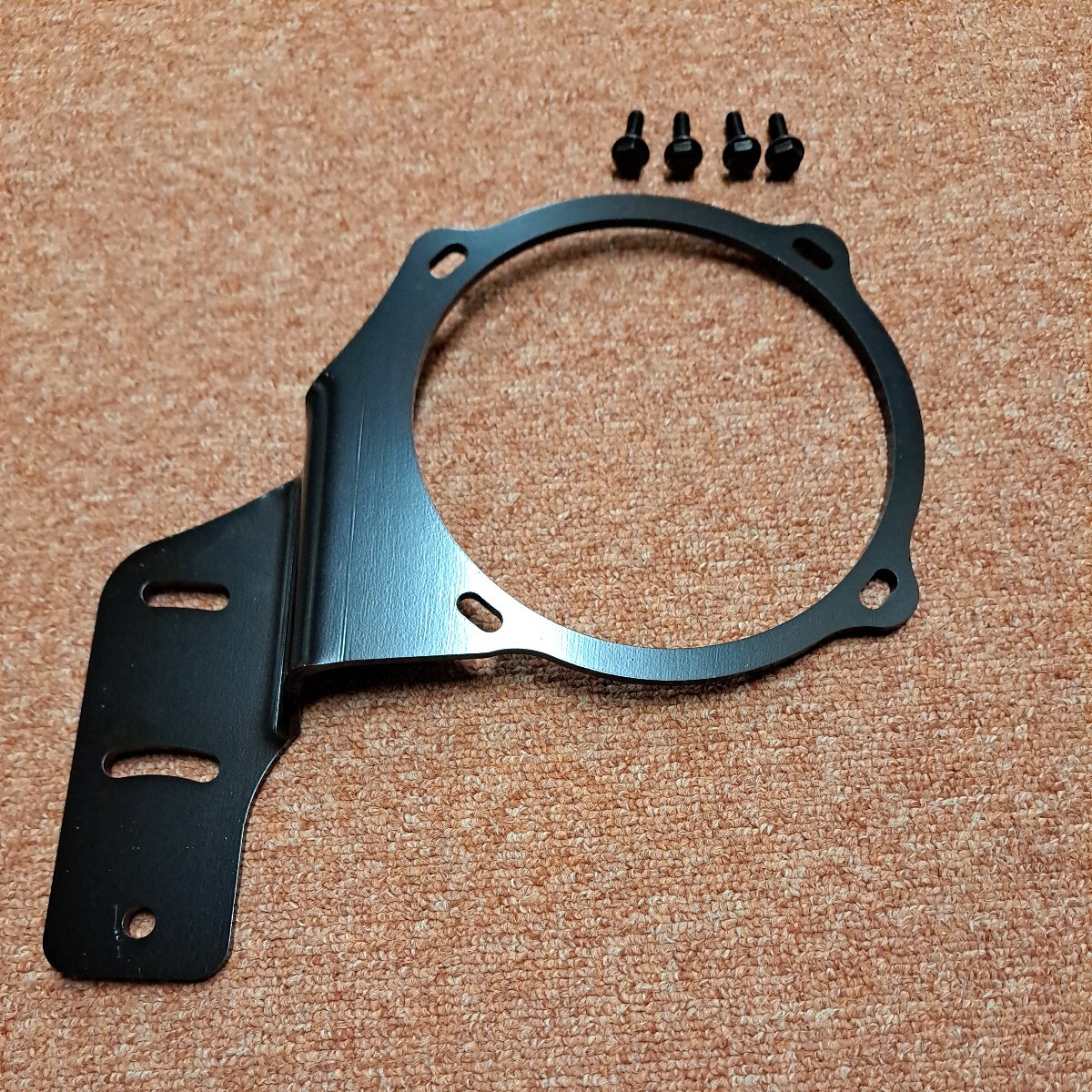 油圧サイドブレーキレバーのベース ブラケット 土台 S13 S14 S15 180SX R32 R33 R34 C34 C35 リテーナー共締め 塗装済 新品