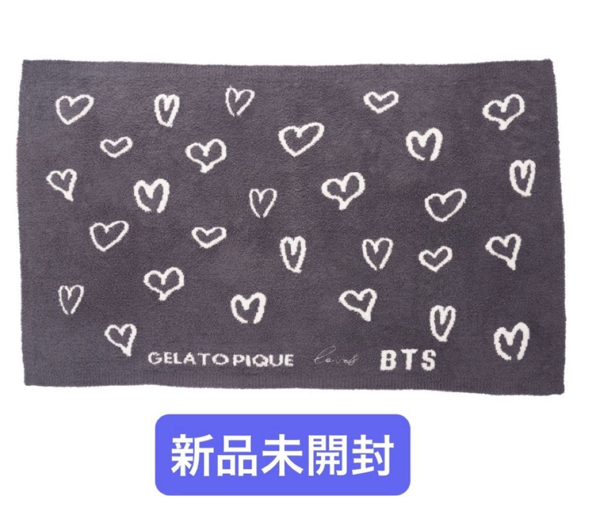 ジェラートピケ BTSコラボ ブランケット グレー BTS GELATO PIQUE loves BTS BLANKET GRAY ジェラピケ|Yahoo