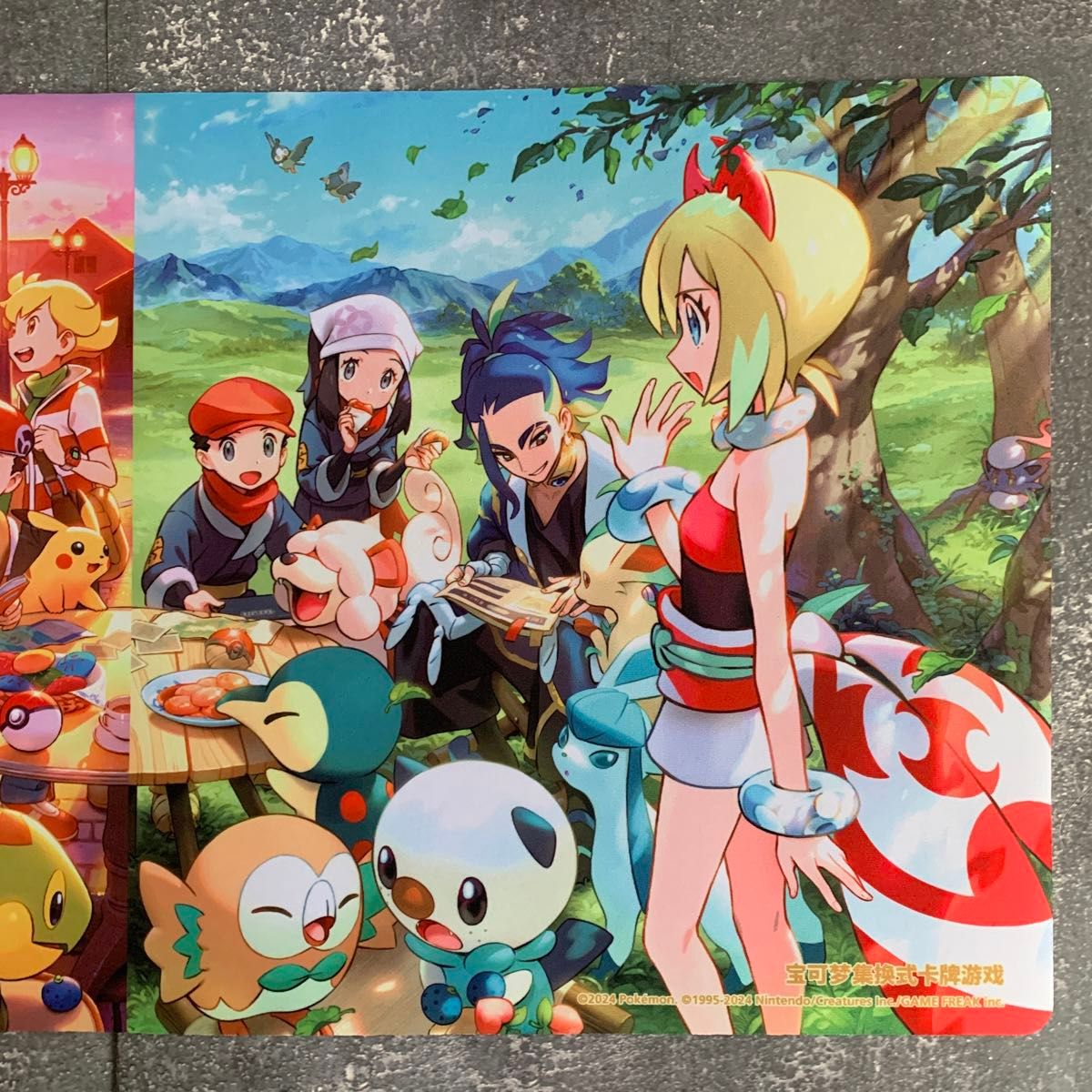 ポケモンカード シンオウ&ヒスイの仲間たち プレイマット 海外 ポケモンカード シンオウ&ヒスイの仲間たち プレイマット 海外
