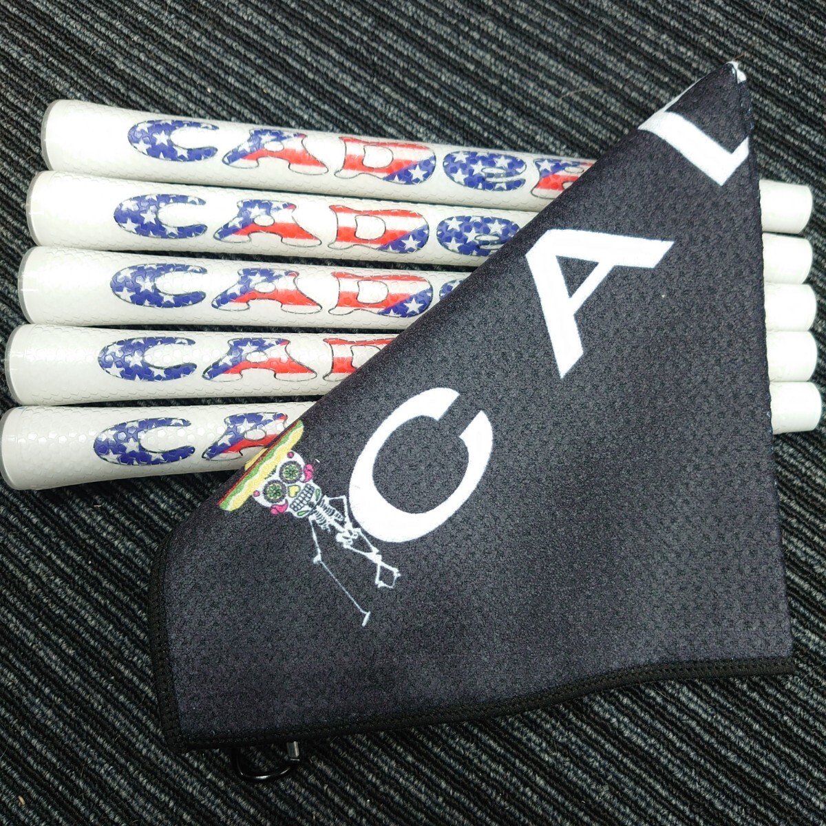 カデログリップ◆US Flag grip◆PTG DUO LTD◆限定商品◆5本セット◆カデロノベルティ付き!