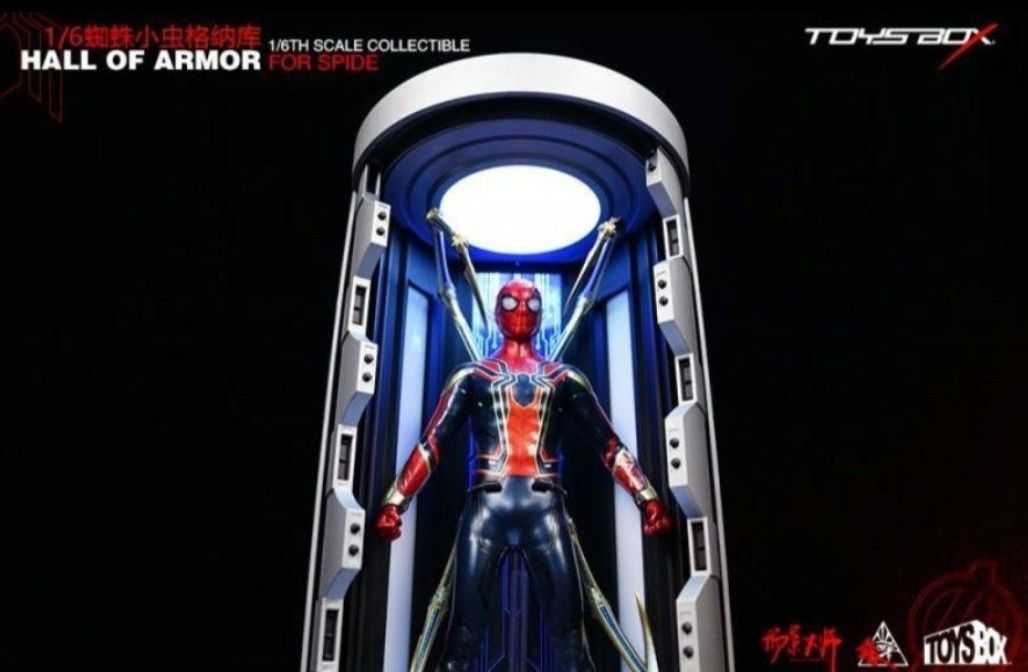 電動ホールオブアーマー 1/6 ホットトイズ スパイダーマン 電動ホールオブアーマー 1/6 ホットトイズ スパイダーマン