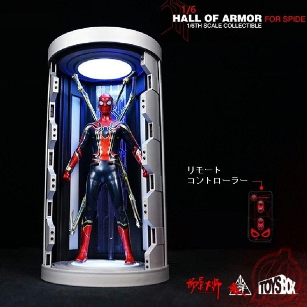 電動ホールオブアーマー 1/6 ホットトイズ スパイダーマン 電動ホールオブアーマー 1/6 ホットトイズ スパイダーマン