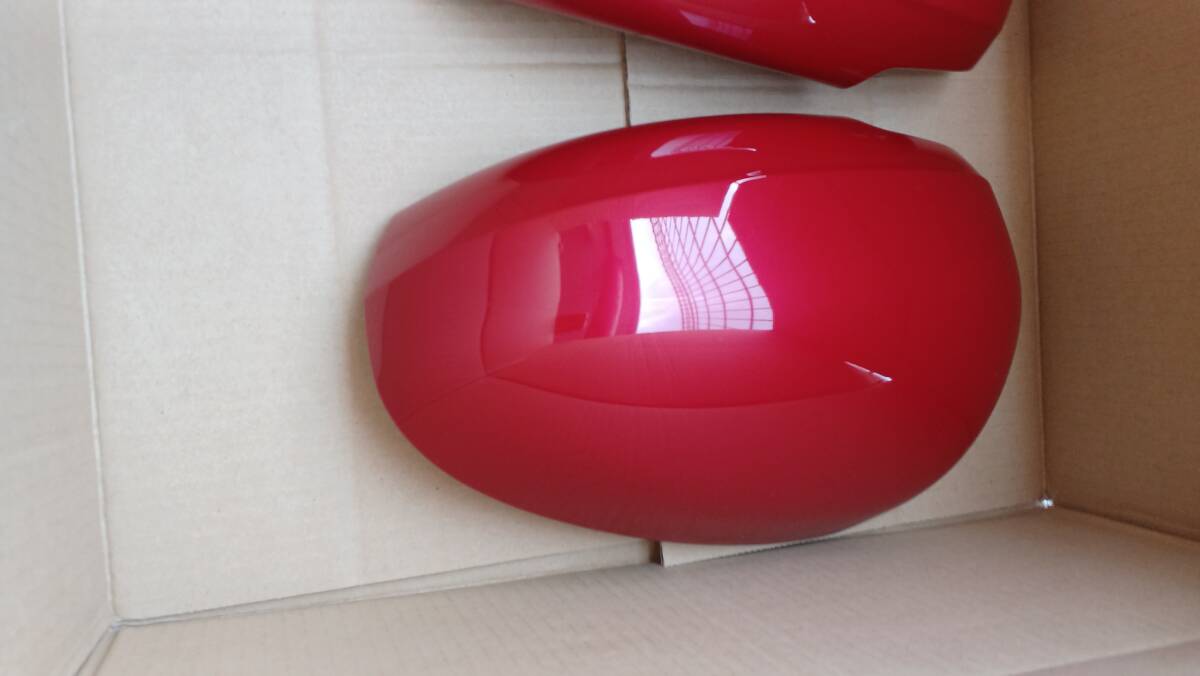 かなり美品　美品　プリウス zvw　30 US ドアミラー　カバー　レッドマイカメタリック　3R3　北米　USDM　左右　トヨタ　純正品
