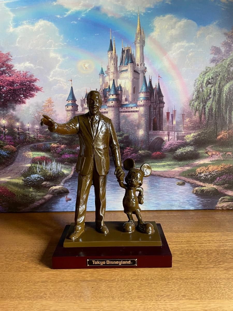 ディズニー100周年 ブロンズ像 ディズニーフィギュア ミッキー ウォルトディズニーミッキーブロンズ像100周年 フィギュア