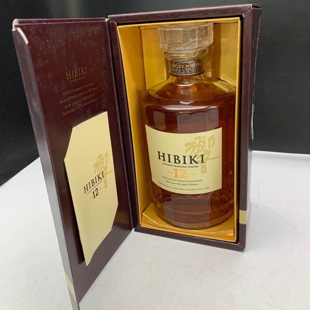 未開栓】SUNTORY サントリー 響 HIBIKI 12年 旧ラベル 未開栓】SUNTORY サントリー 響 HIBIKI 12年 旧ラベル