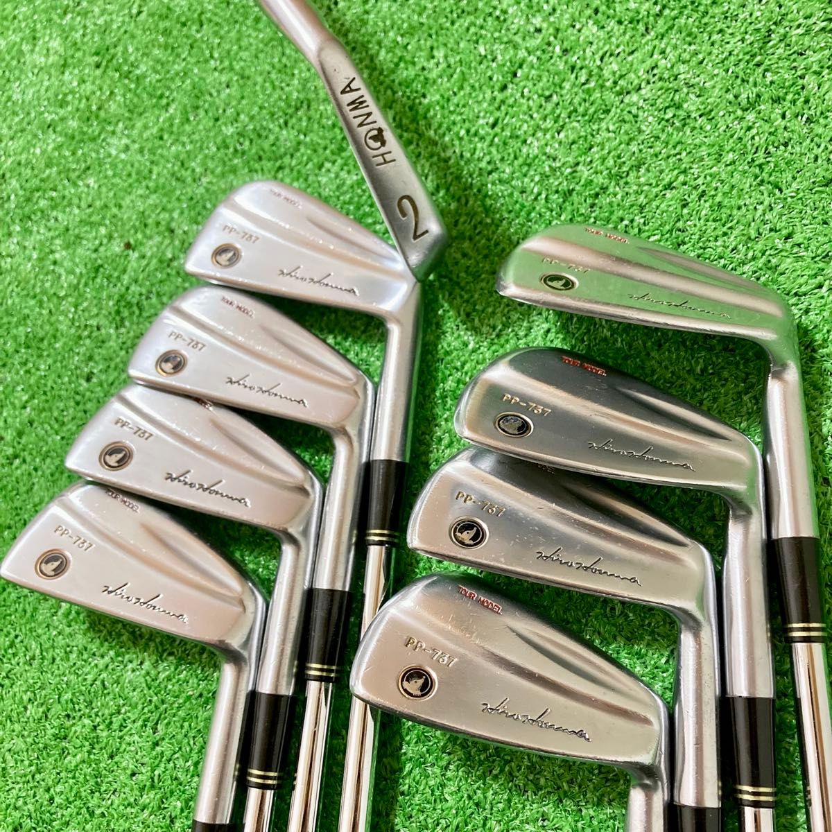 希少 2番アイアン HONMA PP-737他 マッスルバック 11本セット 希少 2番アイアン HONMA PP-737他 マッスルバック 11本セット