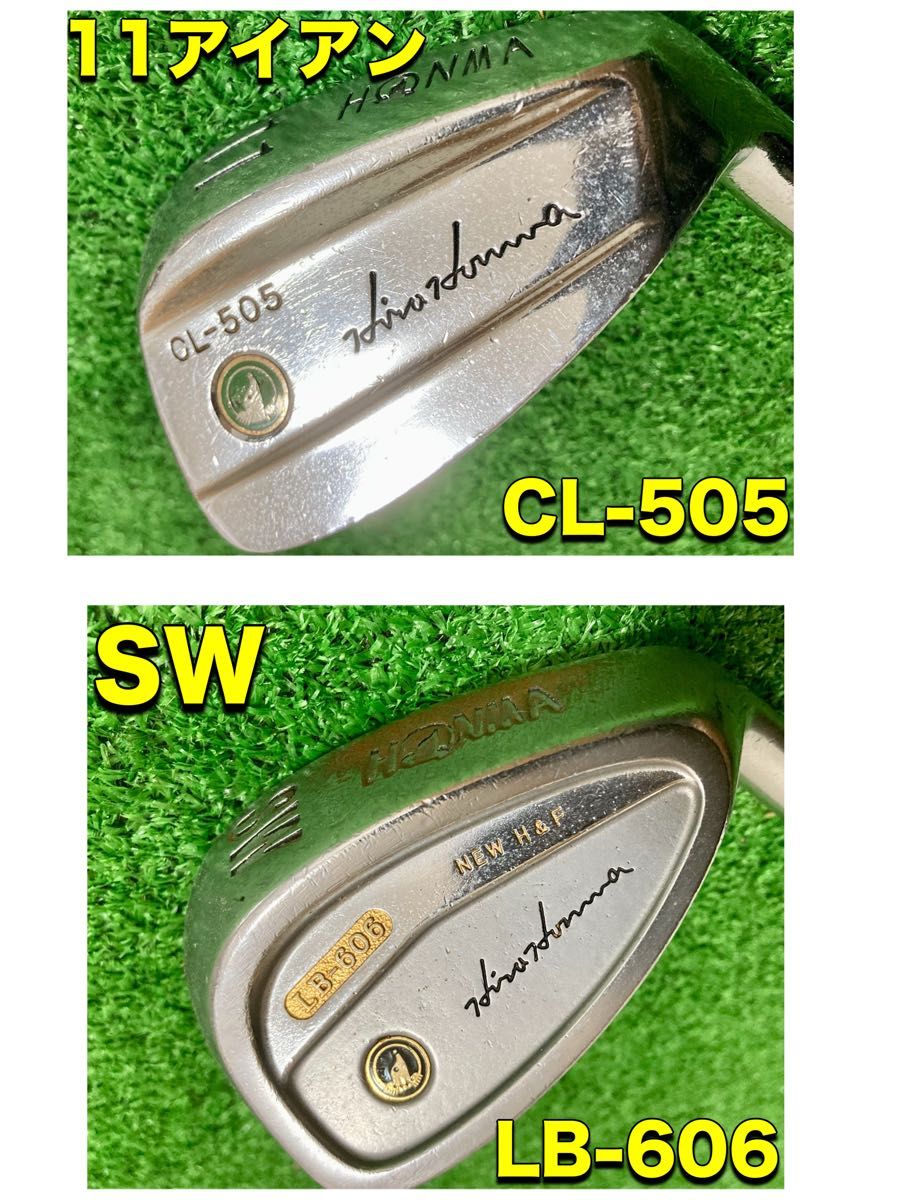希少 2番アイアン HONMA PP-737他 マッスルバック 11本セット 希少 2番アイアン HONMA PP-737他 マッスルバック 11本セット