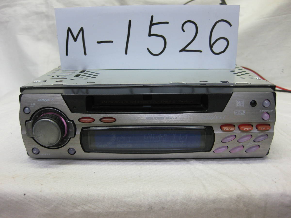 M-1526 ADDZEST Addzest MXZ435LP MDLP 1D size MD deck breakdown goods 