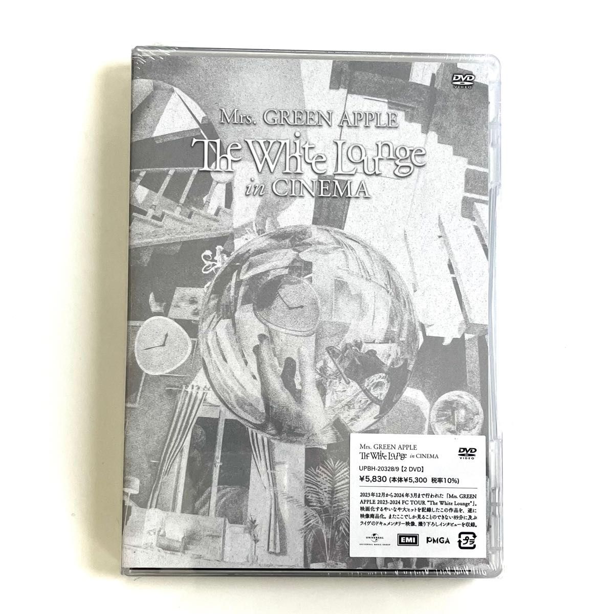 Mrs GREEN APPLE ホワイトラウンジ 初回限定盤DVD The White Mrs GREEN APPLE ホワイトラウンジ 初回限定盤DVD The White
