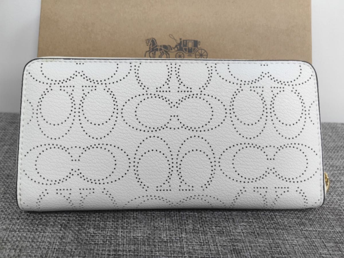 コーチ 長財布 COACH 財布 シグネチャー パンチング ジップ コーチ 長財布 COACH 財布 シグネチャー パンチング ジップ