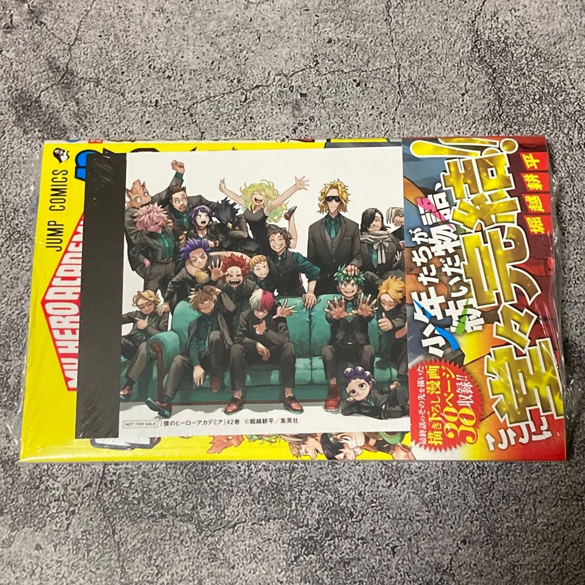 僕のヒーローアカデミア リッチポスター & コミックス最終42巻 僕のヒーローアカデミア リッチポスター & コミックス最終42巻