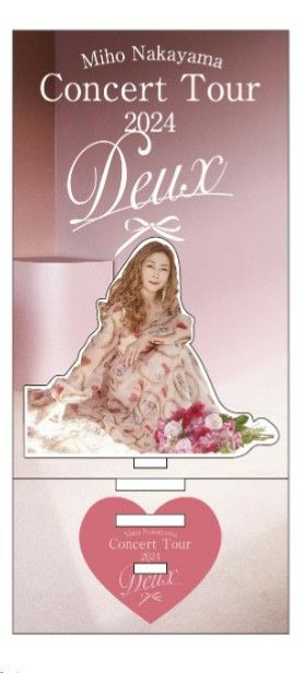 新品未開封品】中山美穂 Miho Nakayama Concert Tour 2024 -Deux 新品未開封品】中山美穂 Miho Nakayama Concert Tour 2024 -Deux