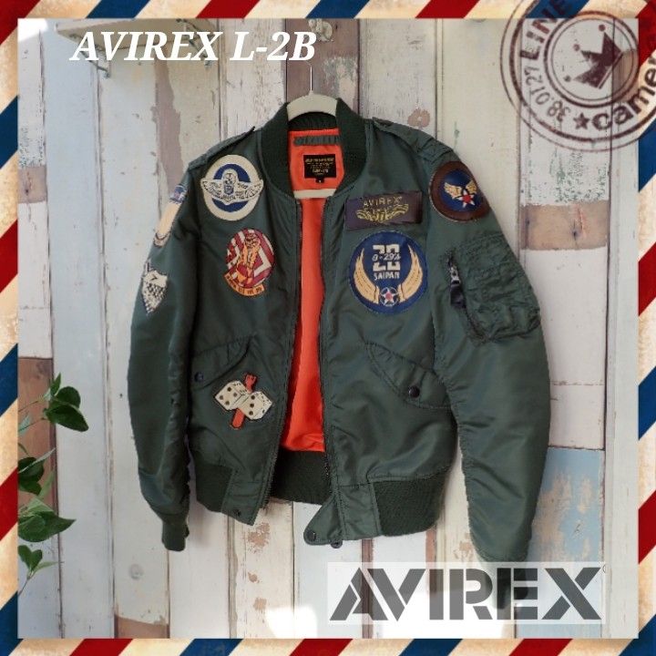 AVIREX アヴィレックス L-2B フライトジャケット トップガン AVIREX アヴィレックス L-2B フライトジャケット トップガン