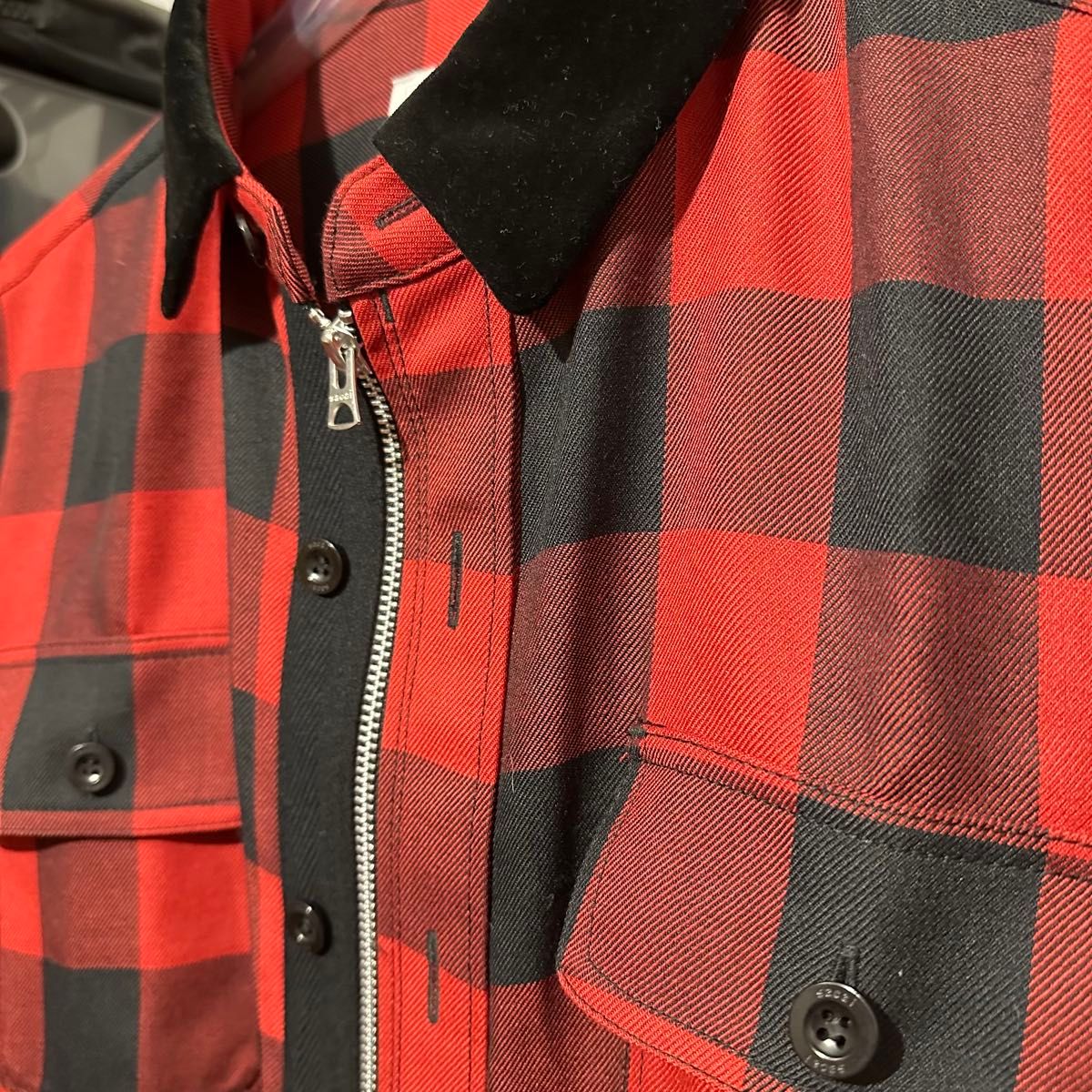 sacai 2022SS サカイ バッファローチェック ジャケット シャツ 1 sacai 2022SS サカイ バッファローチェック ジャケット シャツ 1