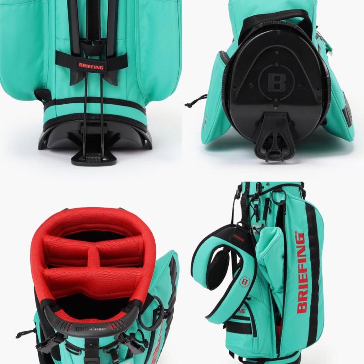 新品 BRIEFING ブリーフィングゴルフ CR4#3スタンド式キャディー 新品 BRIEFING ブリーフィングゴルフ CR4#3スタンド式キャディー