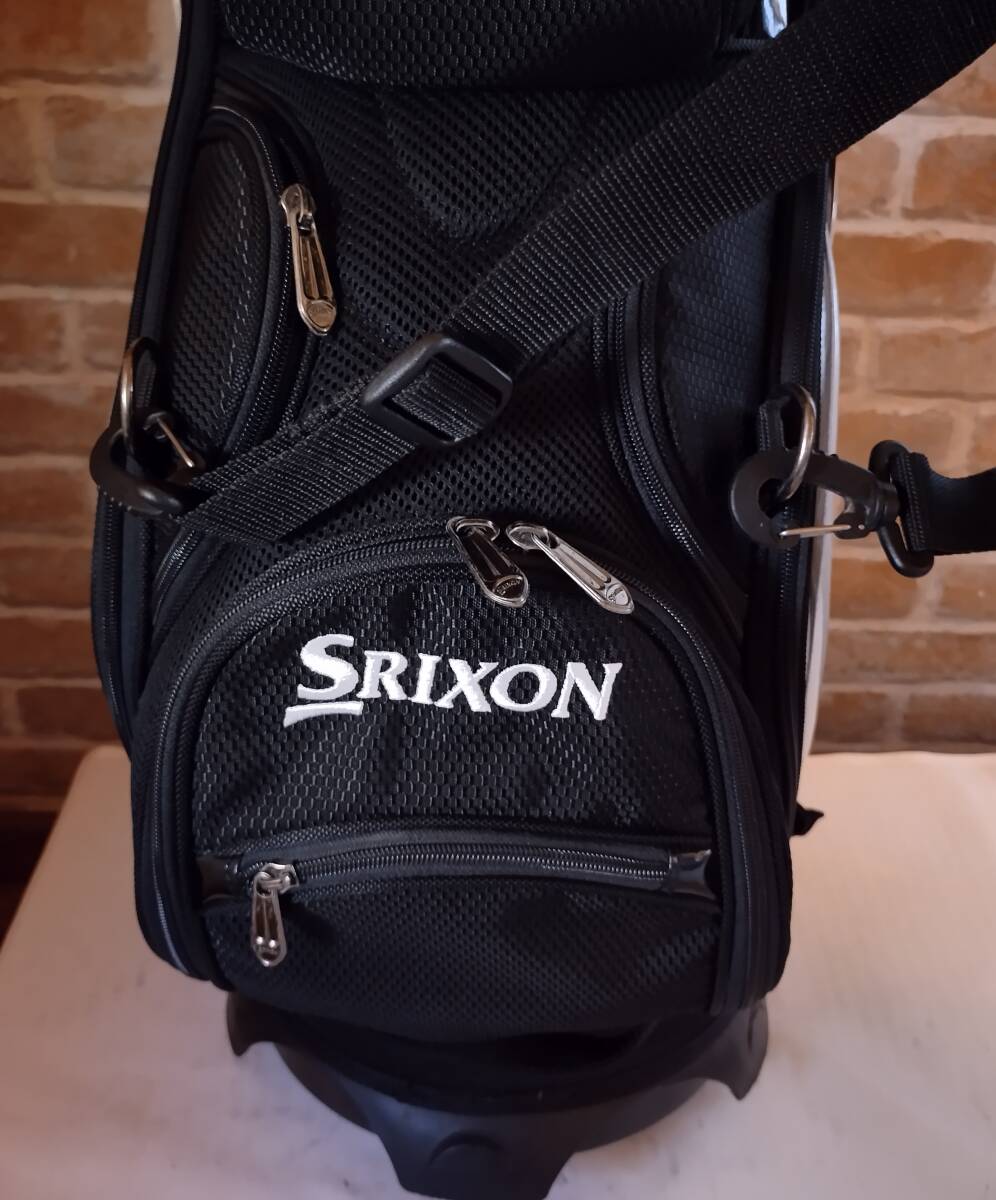 美品 スリクソン SRIXON キャディバッグ 3点式ショルダーベルト 美品 スリクソン SRIXON キャディバッグ 3点式ショルダーベルト