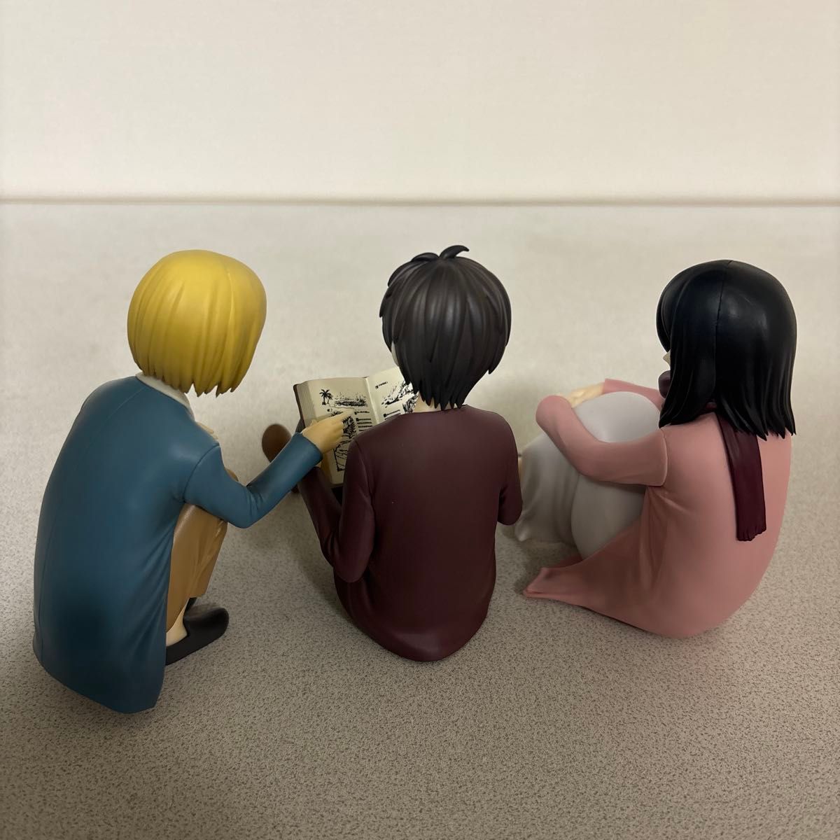 一番くじ 進撃の巨人 ~地鳴らし~A賞 エレン&ミカサ&アルミン 一番くじ 進撃の巨人 ~地鳴らし~A賞 エレン&ミカサ&アルミン